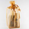 Organza met bodem type 101 goud